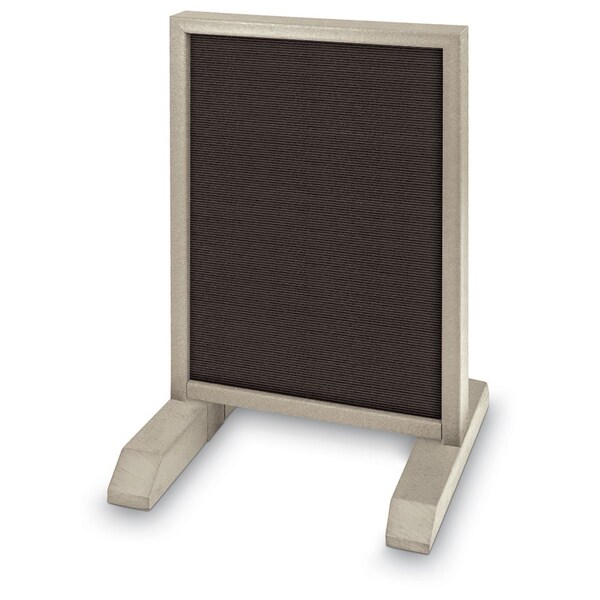 Sliding Door Indoor Enclosed Corkboard, 6